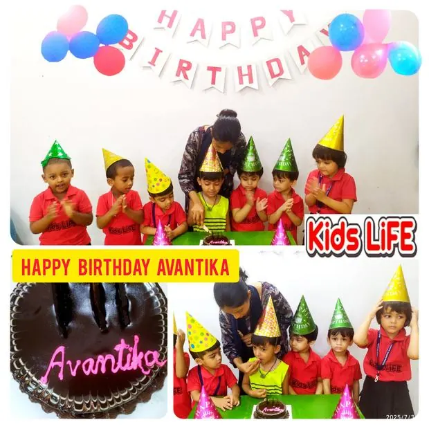 Birthday collage