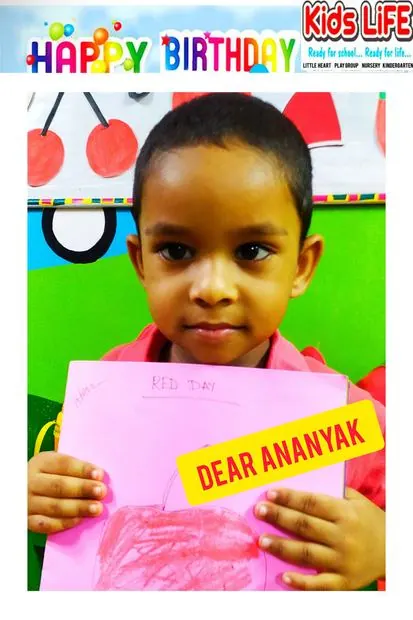 Birthday card moment
