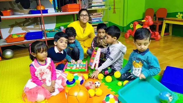 Ball pit play